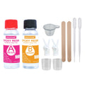 Crystal Clear Epoxy Resin Kit 1:1 Casting Easy Mix Self-Leveling Non-Yellowing For DIY Jewelry Art Crafts Molds River Tables Oasis Select 110ml- tool