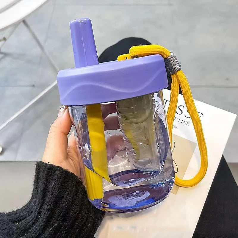 Dudu Tea Infuser Straw Cup Leakproof Portable Tea Cup with Filter for Home Office Travel Oasis Select