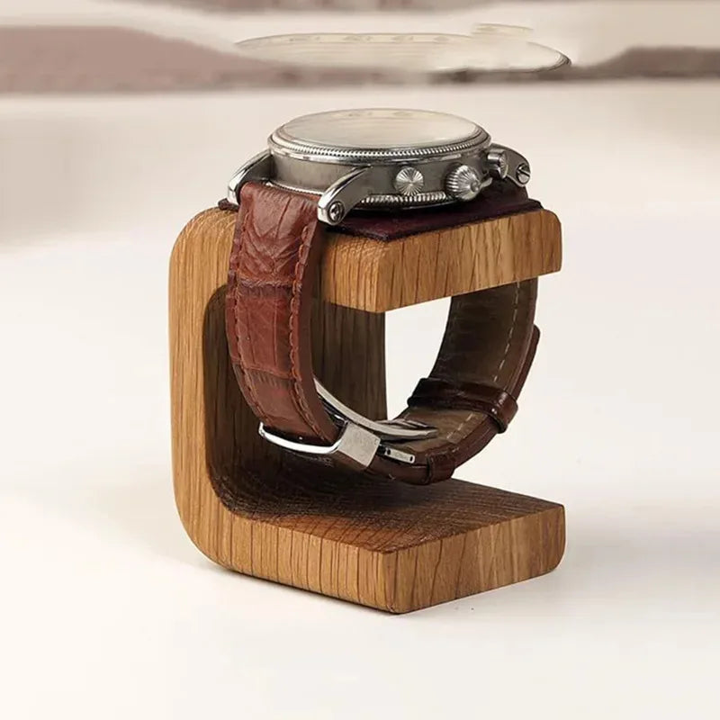 Wooden Watch Holder Jewelry Organizer Display Stand For Bracelet Ring Watch Display Solidwood Watch Stand Oasis Select