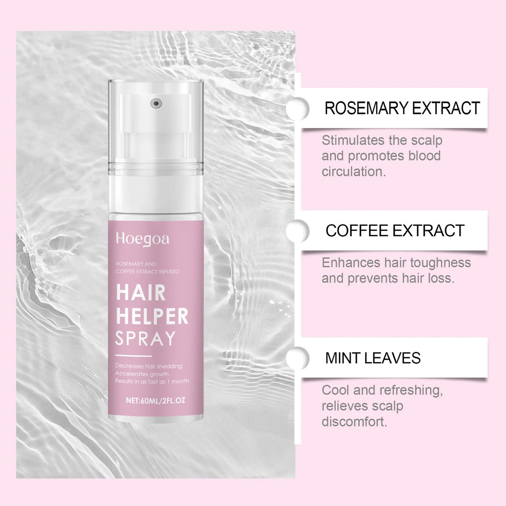 Rosemary Hair Nourishing Spray Strengthen Growth Repair Scalp Damage Keep Shiny Restore Soft For Curly Hair Care Essential Oils Oasis Select