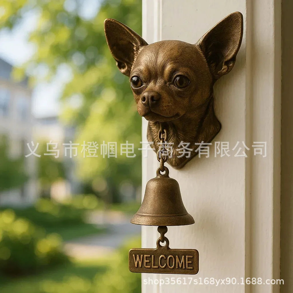 Basset Hound Welcome Doorbell Animal Series Welcome Doorbell decorative figurines Oasis Select Chihuahua