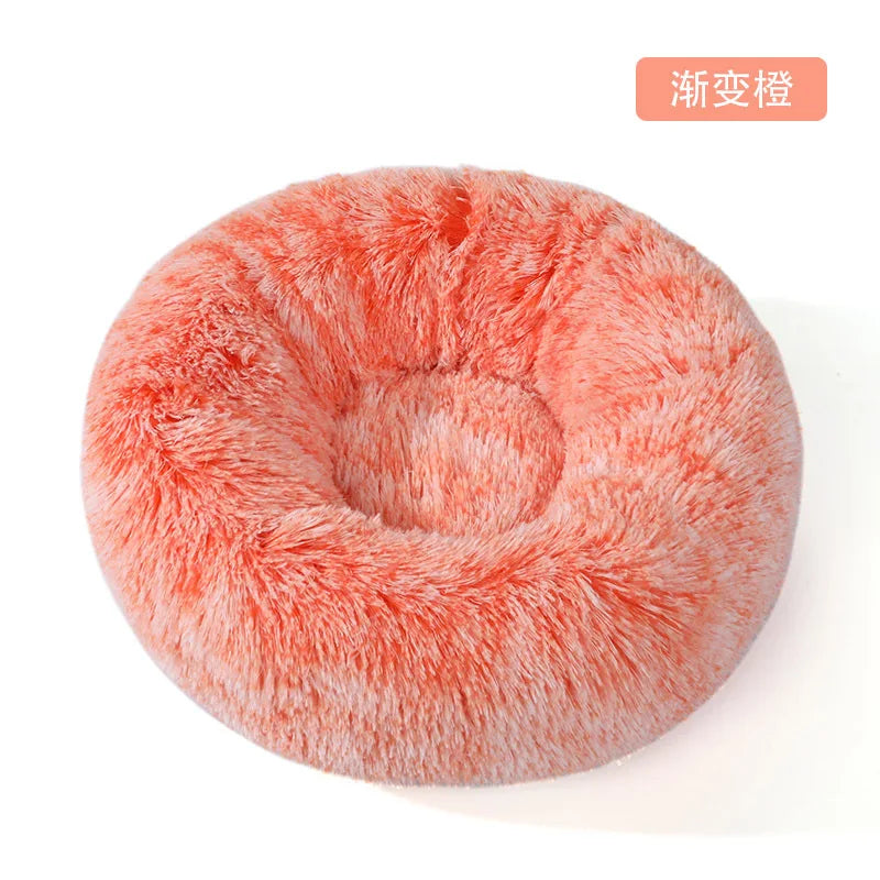 Plush Pet Bed Dogs Cats Winter Warm Long Nest Cozy Dog Mat Soft
