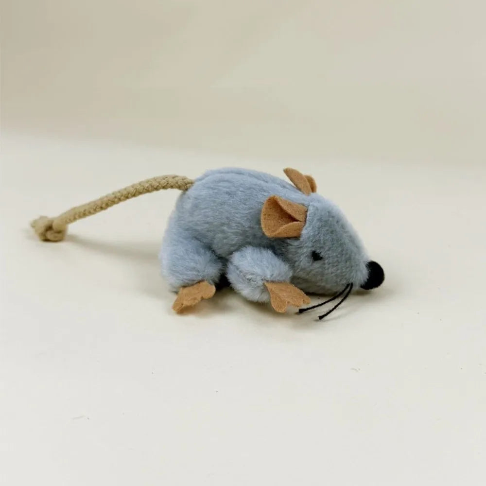 Pet Mouse Interactive Cat Compact Design Kitten Cat Mouse Mice Playthings Indoor Cat Oasis Select