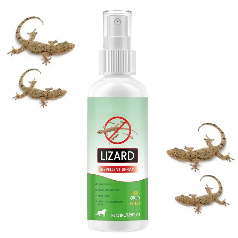 Repellents for House Gecko Spray 50ml Natural Lizard Repellents Powerful Reptile Deterrents Pet Safe Repel Repeller for Ants Oasis Select