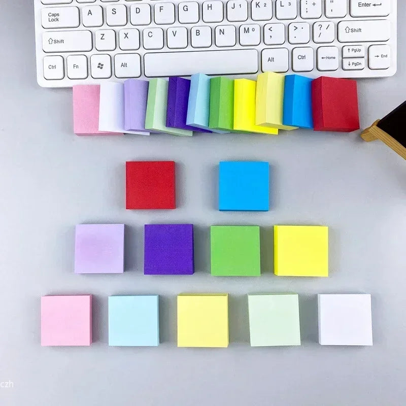 2025 11 Pcs Fluorescent Color Sticky Note Posted It Note Pads Stickers Planner Sticker Notepad Memo Pad School Office Supplies Oasis Select