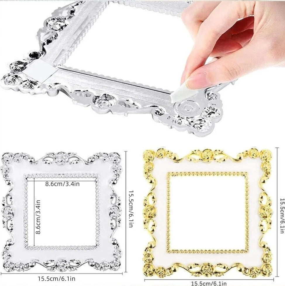 New Resin Single And Double Light Switch Surround Socket Fingerboard Cover Switch Sticker Paper Home Decoration Wall Sticker Oasis Select