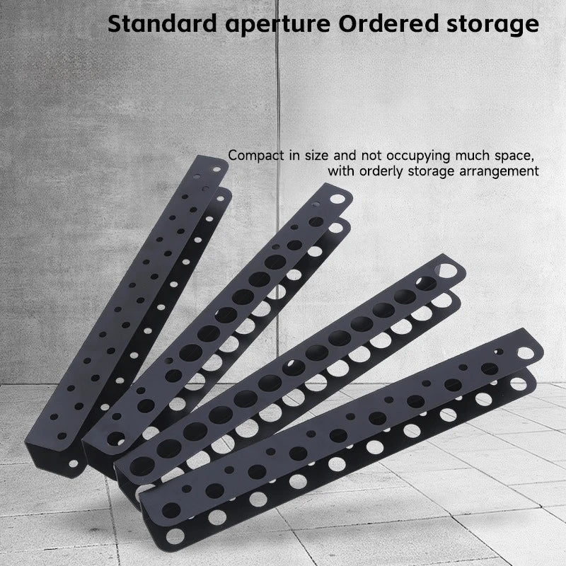 Screwdriver Plier Storage Rack Metal Heavy Duty Wall Mounted Tools Organizer for Garage Workshop Multifunctional Tool Management Oasis Select