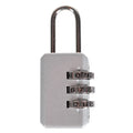 3-Dial Resettable Combination Padlock – Luggage, Gym & Travel
