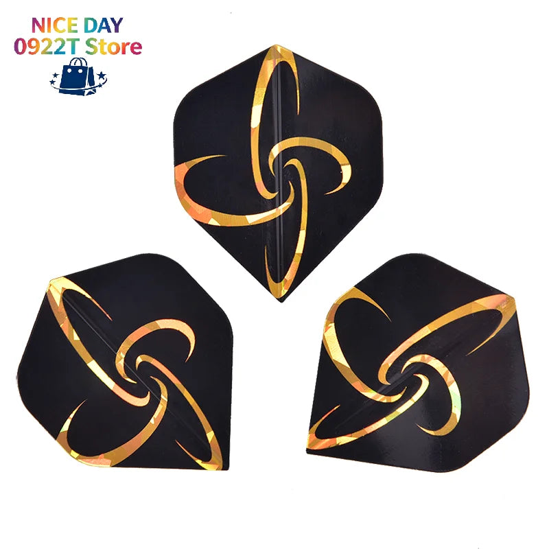 15/30pcs PVC Reflective Laser Dart Wing Set Darts Flights Nice Dart Flights Set@#X Oasis Select
