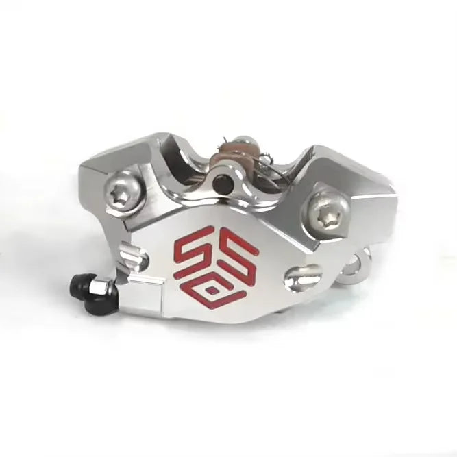 SURASSER competitive small crab dual piston hydraulic disc brake electric motorcycle modification accessories Oasis Select Silver