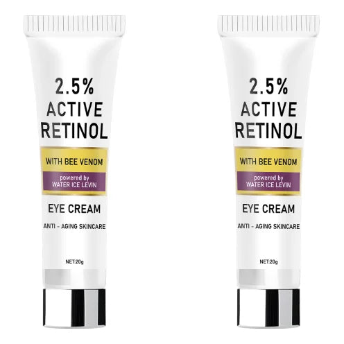 2.5% Retinol & Bee Venom Anti-Aging Eye Cream | 20g Anti-Aging Eye Cream Oasis Select Beige 20g