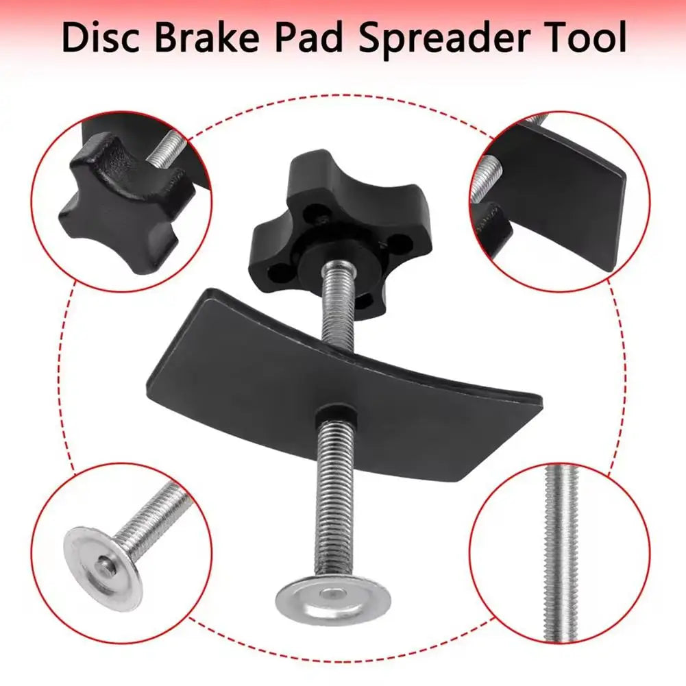 Car Wheel Cylinder Disc Brake Pad Spreader Caliper Separator Replacement Piston Rewind Disassemble Repair Hand Tool Oasis Select