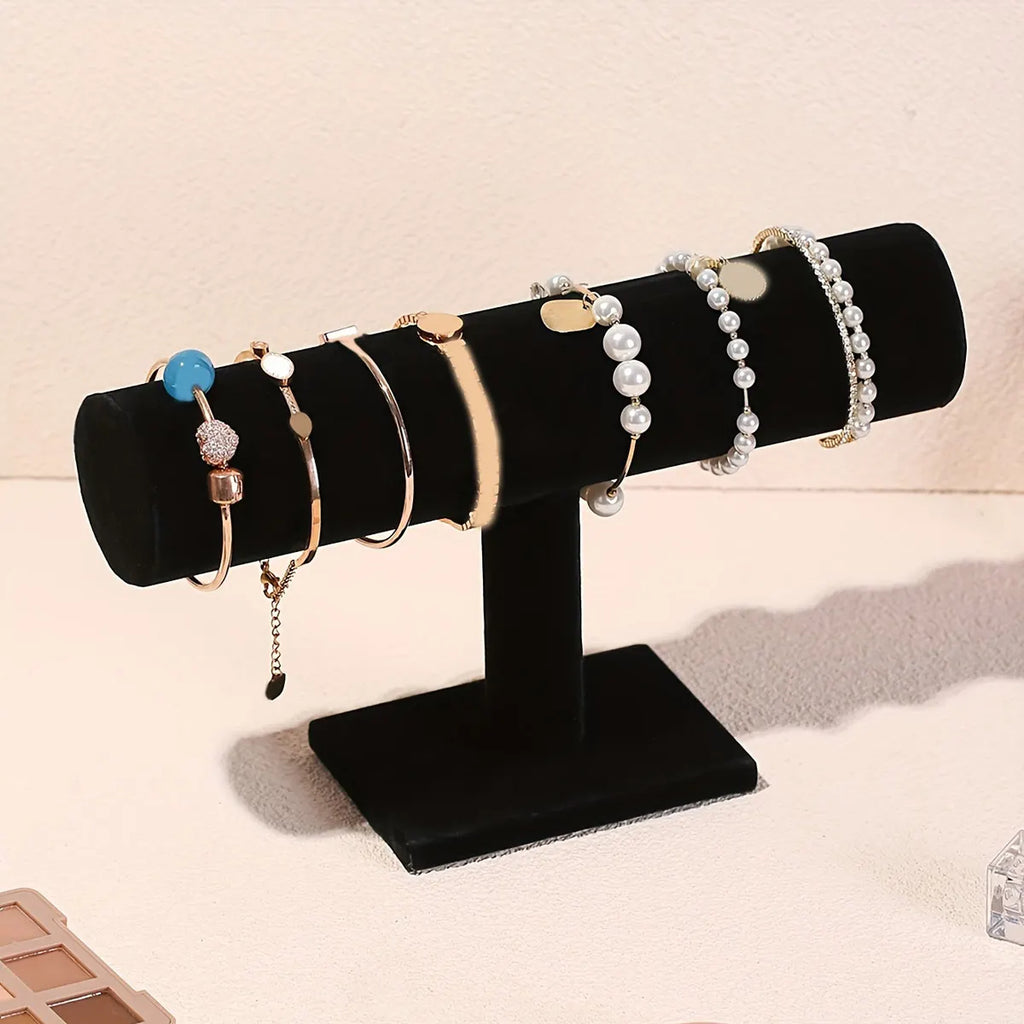 1pc T-shaped bracelet stand, bracelet and necklace display stand, watch storage stand, desktop vertical jewelry stand Oasis Select