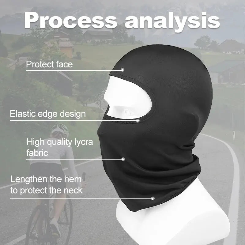 Breathable Sunscreen Ice Silk Mask For Men And Women Motorcycle Fishing Bicycle Windproof Scarf Summer Facial Scarf Headscarf Oasis Select