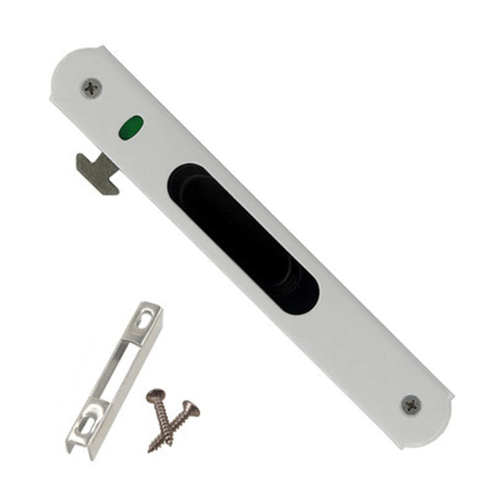 Zinc Alloy Invisible Sliding Door Lock – 90° Hook Window Latch Sliding Door Lock Oasis Select