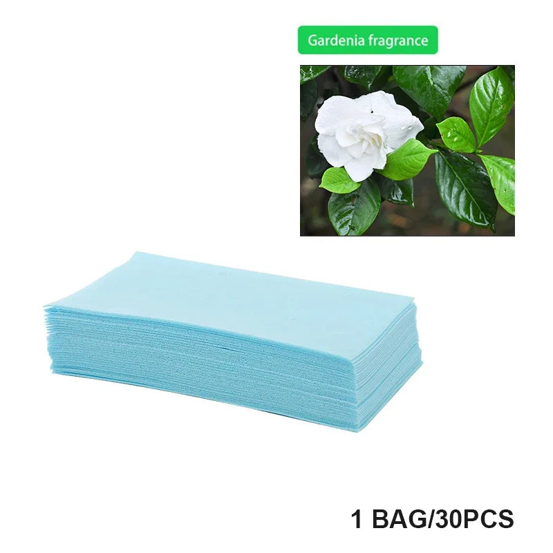 Floor Cleaner Tablets Water-Soluble Sterilizing Fragrant Bathroom Kitchen Deodorant Dirt Toilet Cleaning Sheet Oasis Select 30pcs Blue