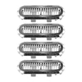 4PCS Basin Sink Trim Overflow Covers Drain Cap Bathroom Basin Trim Plastic Sink Hole Kitchen Basin Accessories Oasis Select 4pcs