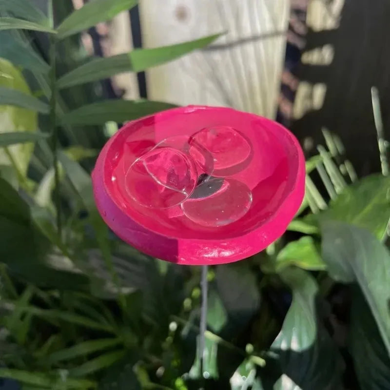1pcs New Bee Drinking Water Station & Watering Station Butterfly & Hummingbird Mixed Feeding Water Cup Oasis Select