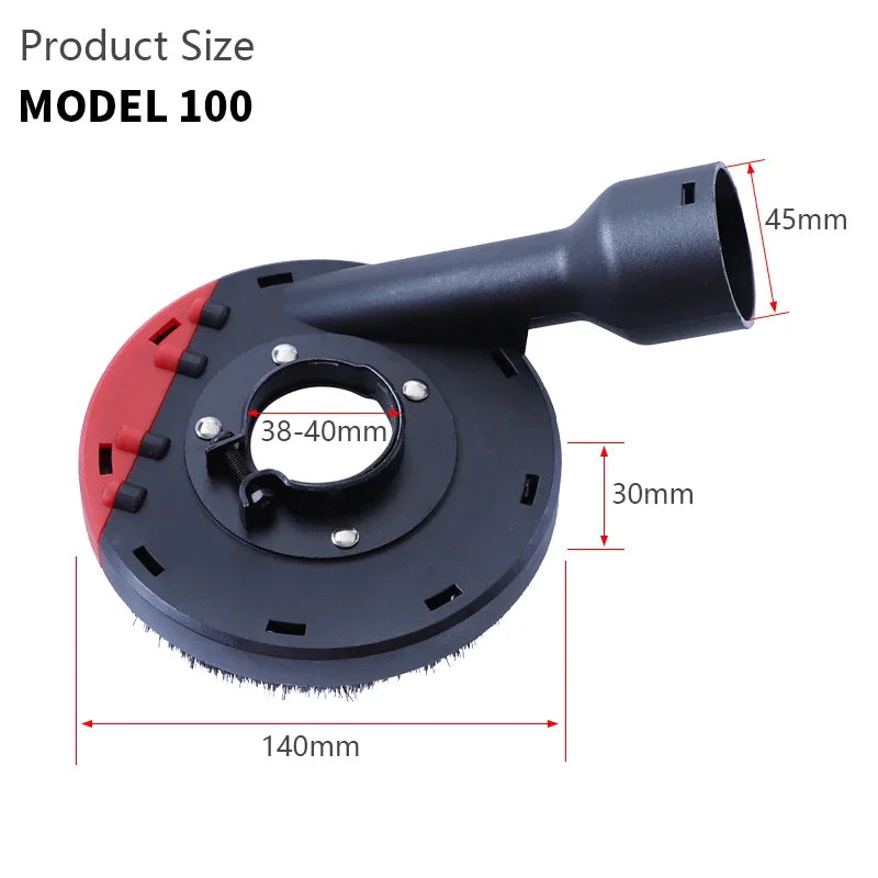 Angle Grinder Dust Shroud 100/125mm – Dust Collector Cover Grinder Dust Shroud Oasis Select Model 100