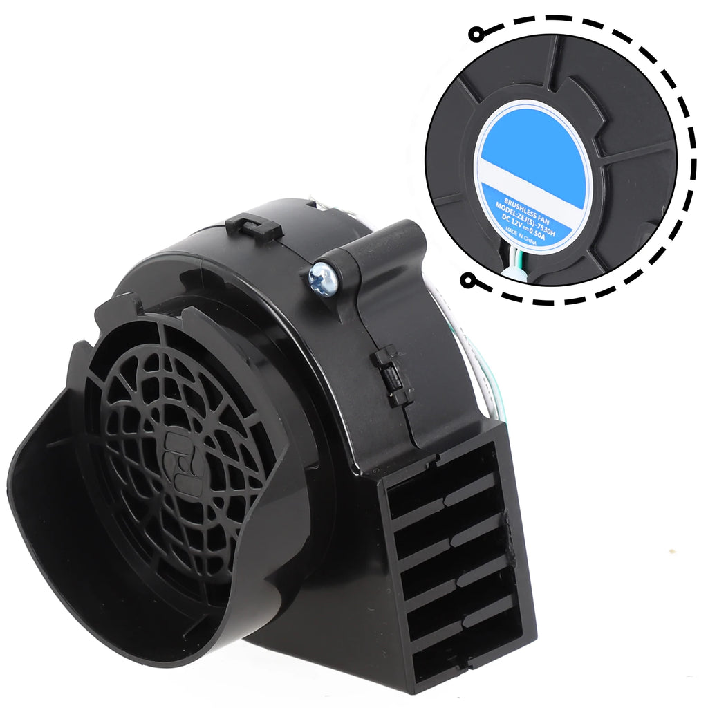 Inflatable Air Blower Replacement 12V 0.5A Fan Blower Motor For Outdoor Holiday Garden Yard Inflatable Decor Oasis Select Default Title