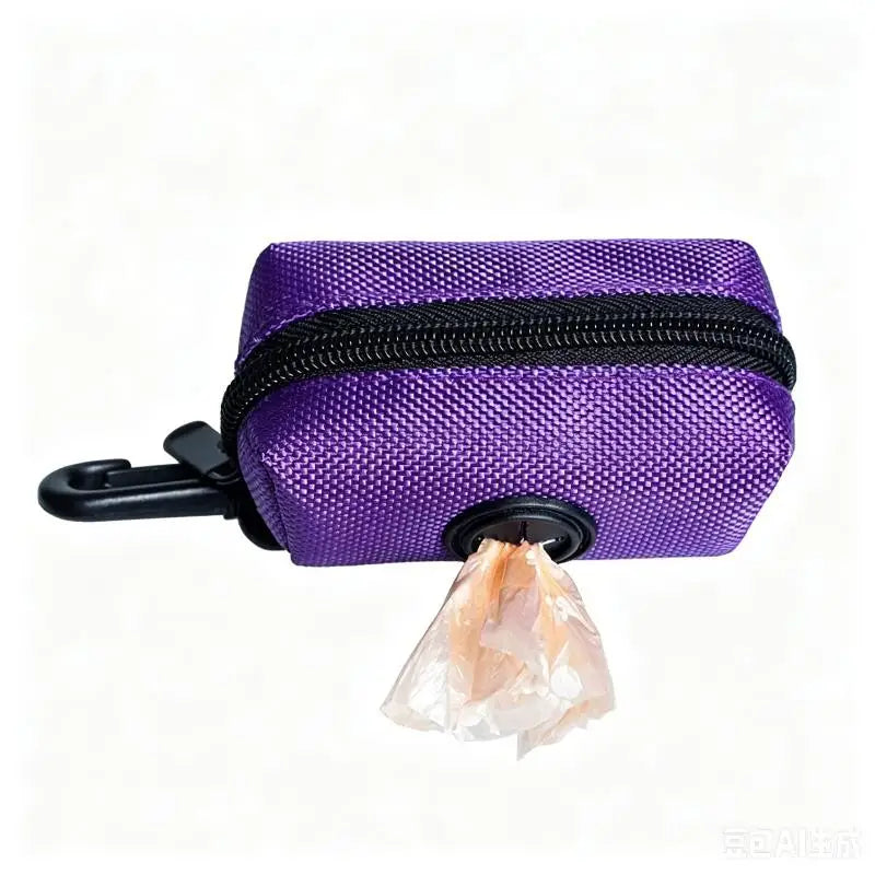 Pet Dog Poop Bag Holder Leash Attachment Adjustable Mini Travel Garbage Bag Dogs Waste Poop Bags Dispenser Pet Cleaning Tools Oasis Select A3