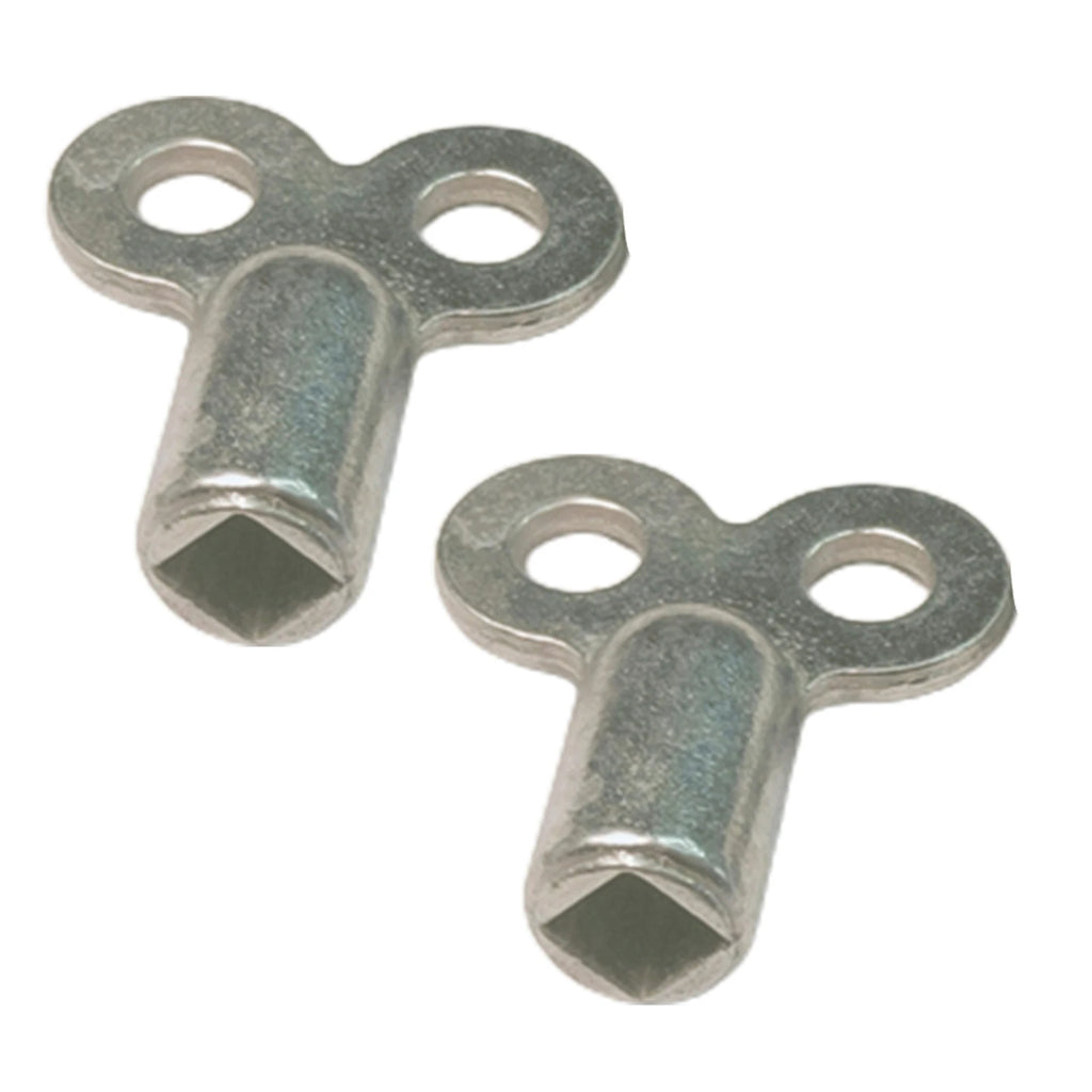 2Pcs Radiator Valve Key Faucet Key Radiator Water Tap 5×5mm Valve Socket Special Lock Wrench Zinc Alloy Oasis Select D