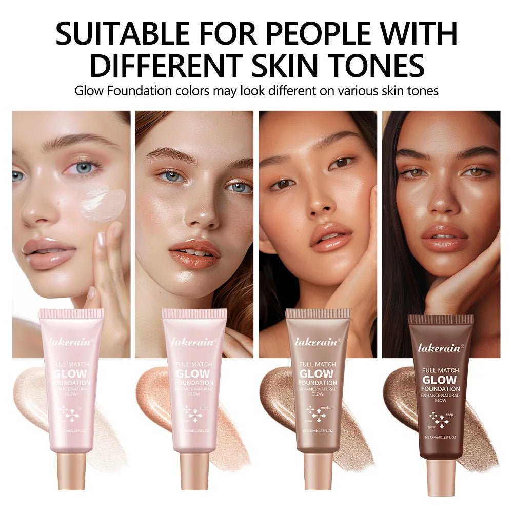 Lumi Glotion Foundation Natural Glow Enhancer Illuminating Highlighter Bronzer Drops Sun Kissed Radiance Makeup Cosmetics Oasis Select 4pcs