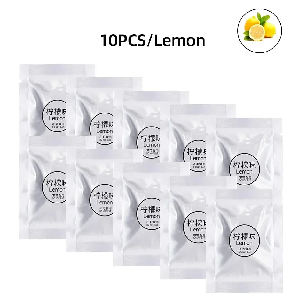5/10/15pcs Car Air Freshener Supplement Car Vent Perfume Refill Replace Aroma Cotton Pads Perfume Fragrance Interior Accessories Oasis Select Lemon-10pcs