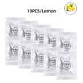 5/10/15pcs Car Air Freshener Supplement Car Vent Perfume Refill Replace Aroma Cotton Pads Perfume Fragrance Interior Accessories Oasis Select Lemon-10pcs