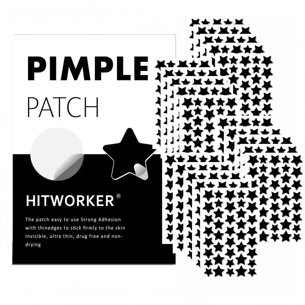 800/400/200pcs/box star shaped - containing tea tree oil acne patch, alcohol free, non irritating absorption of acne secretions Oasis Select 800pcs