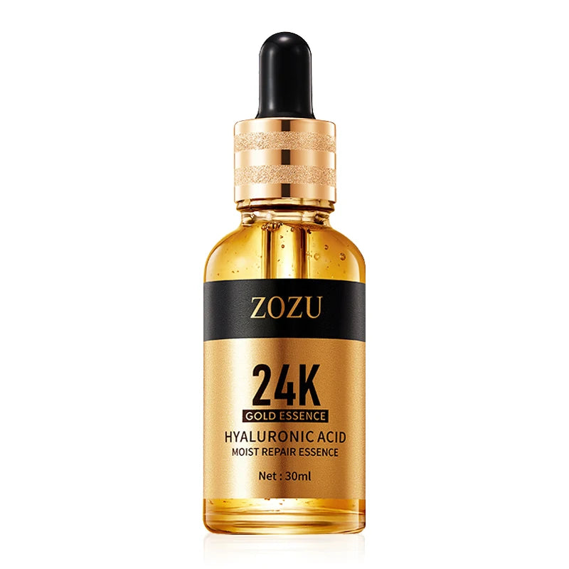 24K Gold Hyaluronic Acid Face Serum – Anti-Aging & Hydrating Face Serum Oasis Select 1pcs