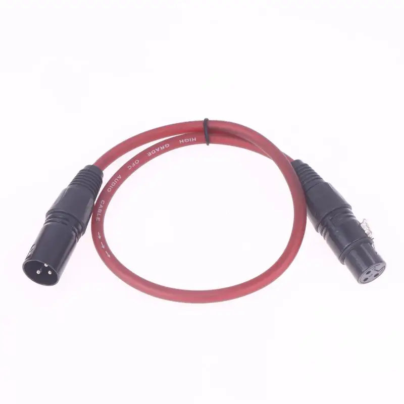 1 Piece 0.5/1/1.5/3/5m/10m DMX Cable 3-Pin Signal Connection DJ Stage Lights Parts For LED Par Wash Moving Head Spot Lighting Oasis Select 50cm