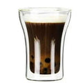 100/200/250ml Double Wall Glass Cup Durable Heat Resistant Beer Wine Cocktail Thermal Tea Milk Drink Mug for Home Coffee Cup Oasis Select 250ML-1Pc 100-250ml