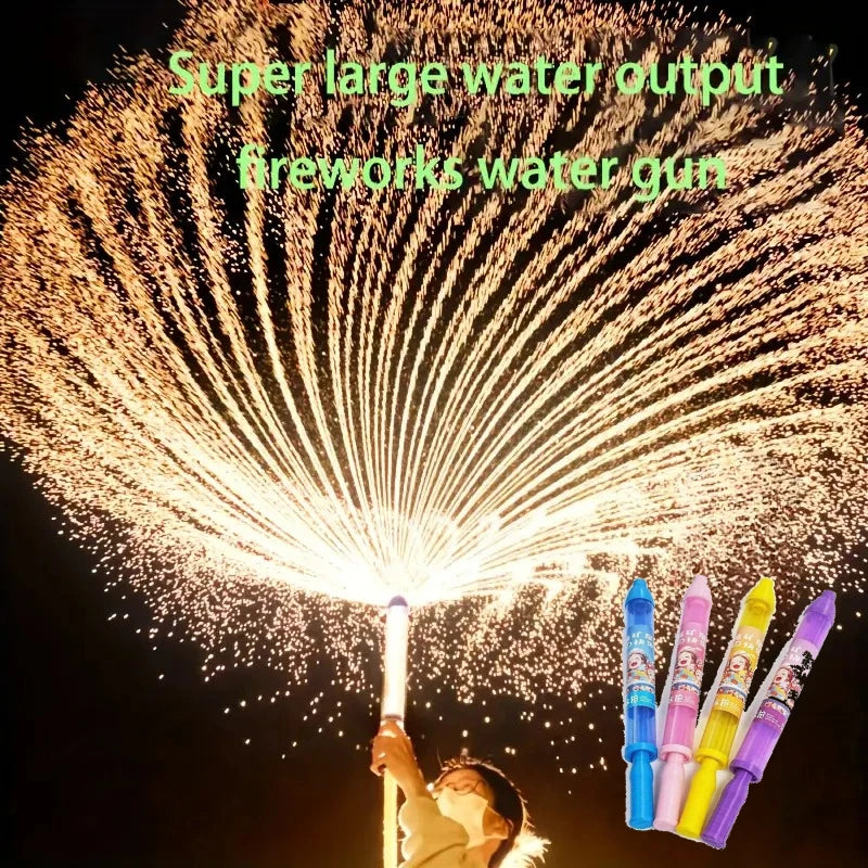 Romantic Fireworks Water Spray Toy For Couples Photo Props Outdoor Pool Party Game Night Light Atmosphere Gift For Anniversary Oasis Select