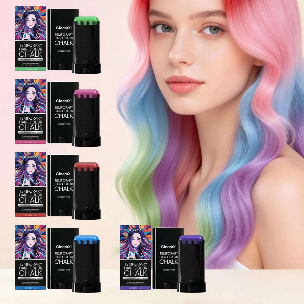 Diy Temporary Hair Dying Cream Stick 5 Shades Easy To Wash Quickly Coloring Salon Care Product Long Lasting Chalk Hair Color Wax Oasis Select