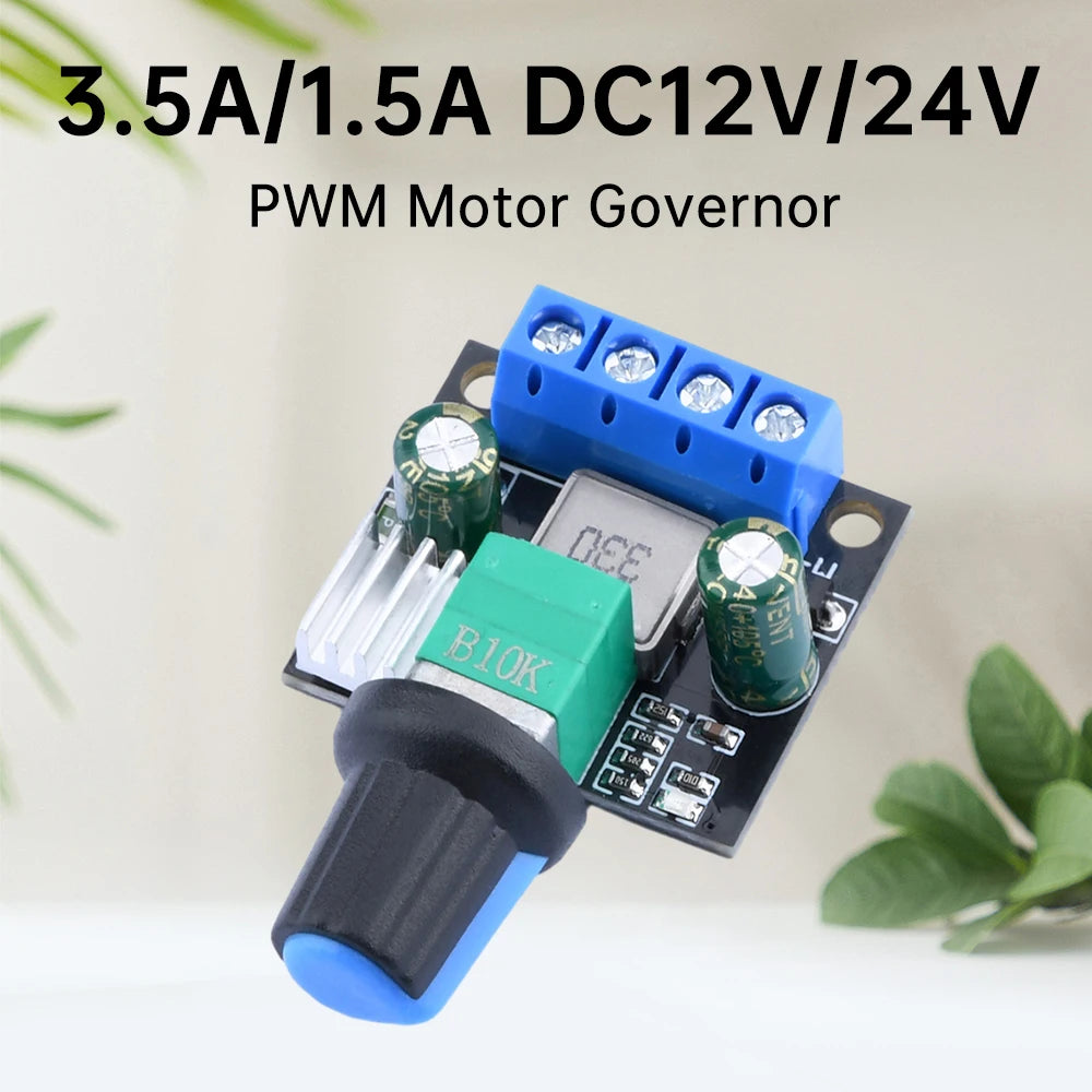DC12V 24V PWM Motor Speed Controller LED Dimmer B10K Potentiometer Knob For Brush Motor Brushless Motor LED Light Strip Oasis Select