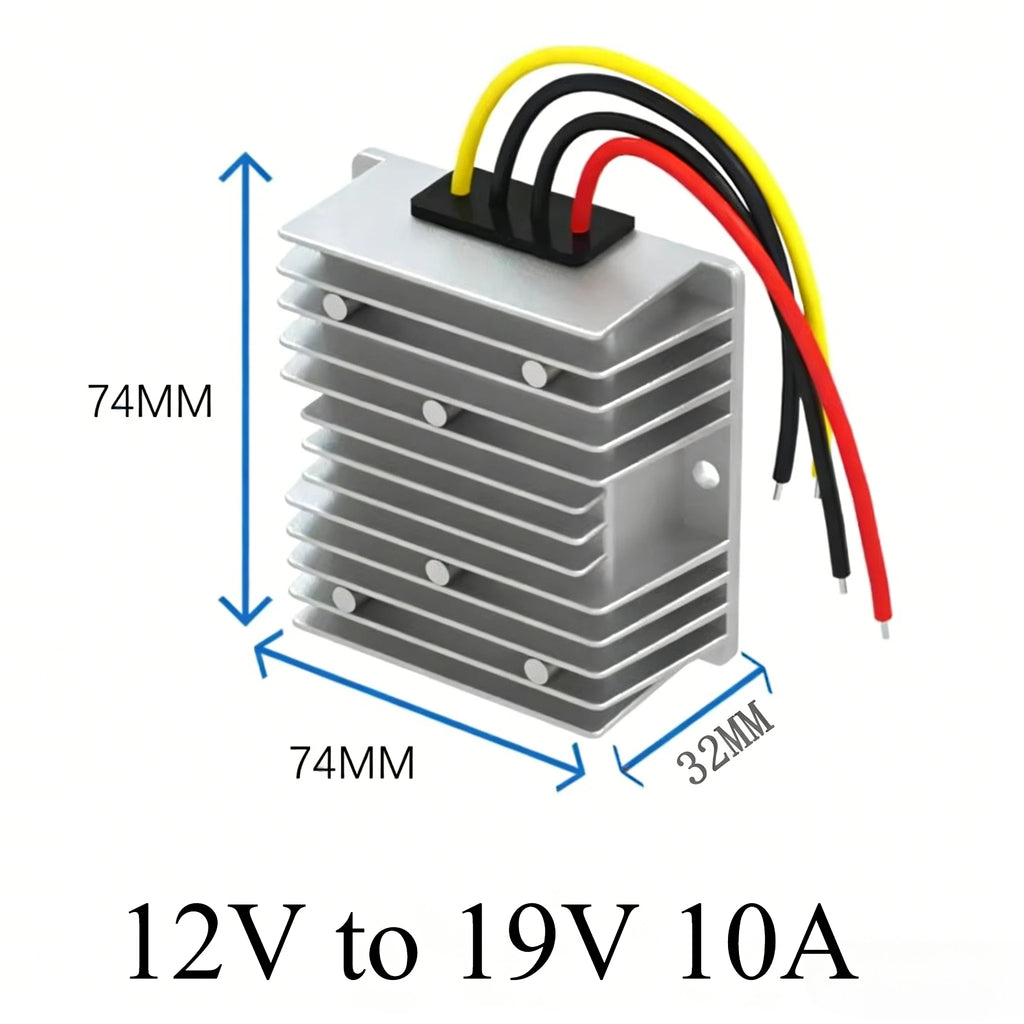 12 volts to 24 volts 19V 20A-1A Boost Step up Power Supply Voltage Regulator 12v to 24v converter dc dc for Car Laptop Charger Oasis Select 12V to 19V 10A 12V