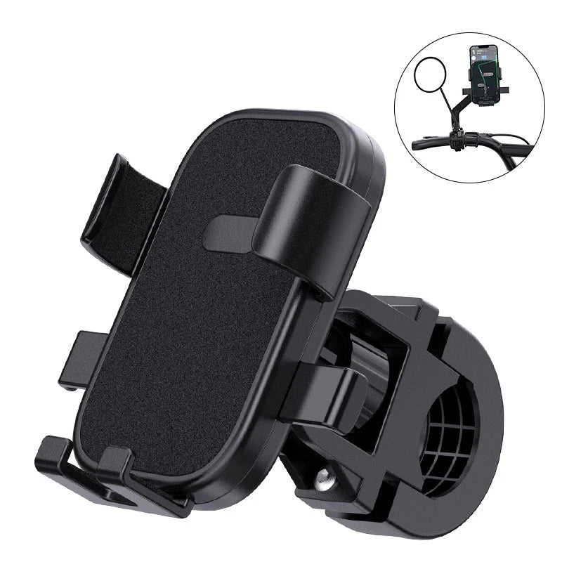 Anti-slip Phone Mount 360° Rotatable Adjustable Bike Phone Mount for Outdoor Cycling, Mountain Bike Accessories Oasis Select