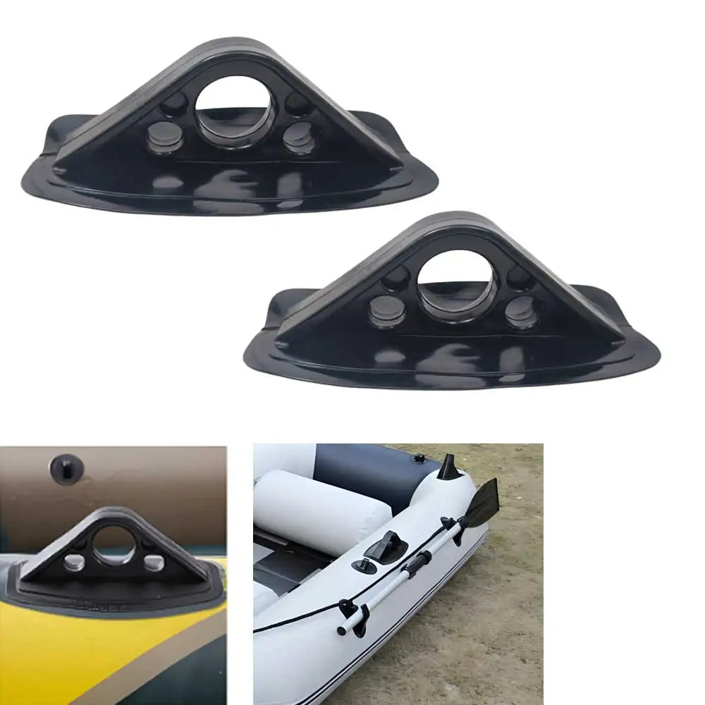 2 pieces Kayak Inflatable Boat Paddle Holder Raft Oar Rack Mount for SUP Paddle Grips Storage Jon Boat Dinghy Canoe Accessories Oasis Select