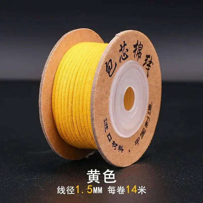 14/10 meters 1.5/2.0mm Cotton Cord Rope Chinese Knot Macrame Cord Rope For Jewelry Making For Shamballa Bracelet Oasis Select 5 14m 1.5mm