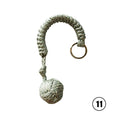Monkey Fist Paracord Keychain with Steel Ball | EDC Survival