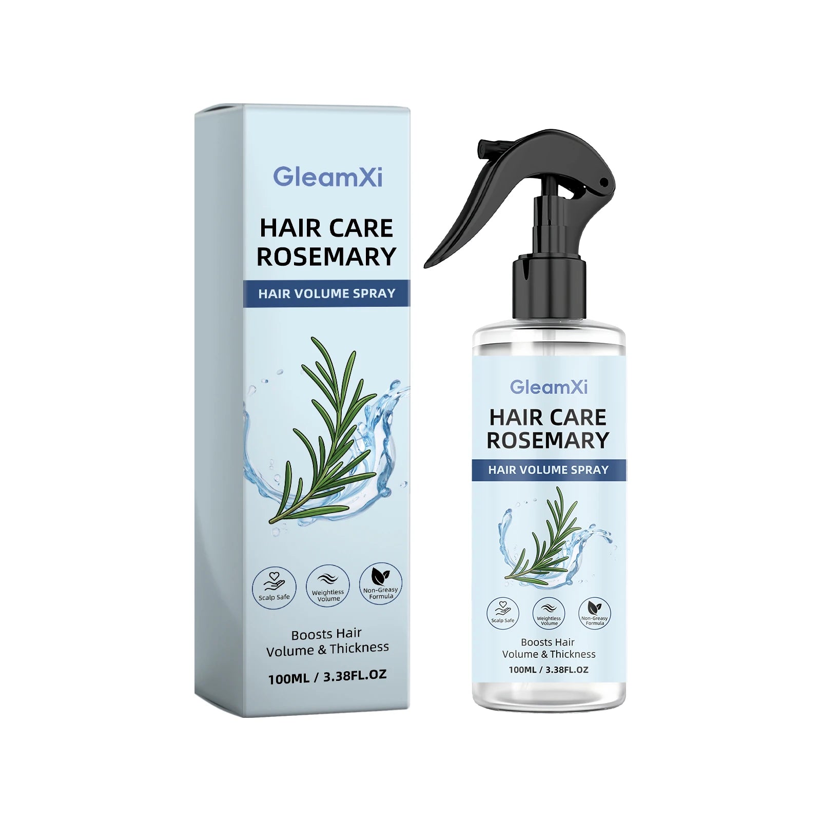 HOEGOA Rosemary Hair Conditioner Spray – Repair & Regrowth Leave-In Hair Spray Oasis Select 100ml boxed