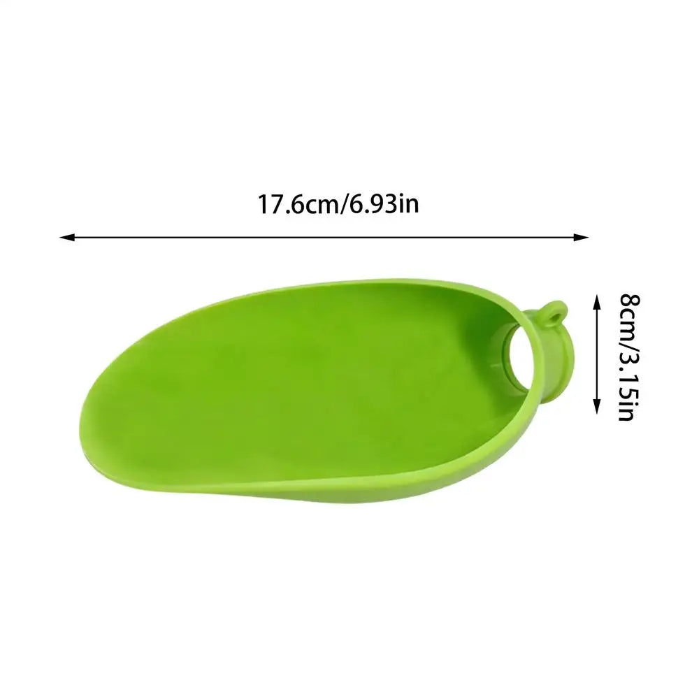Leakproof Dog Travel Water Bottle Silicone Large Portable Pet Feeder Outdoor Drinking Bowl Puppy Cat Walking Feeding Supplies Oasis Select Green