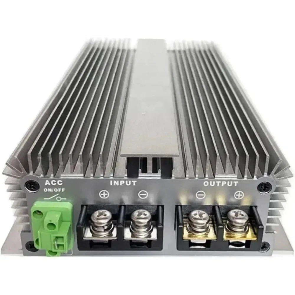 12V to 14.6V 40A 50A 80A DC DC Lithium Battery Charger LiFePO4 Step UP Power Converter Voltage 14.6v 80A Charger for Cars Solar Oasis Select