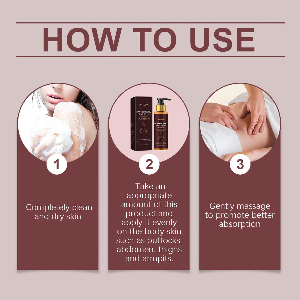 Jaysuing Tightening Body Oil – Moisturize & Firm Skin 100ml Body Treatment Oil Oasis Select