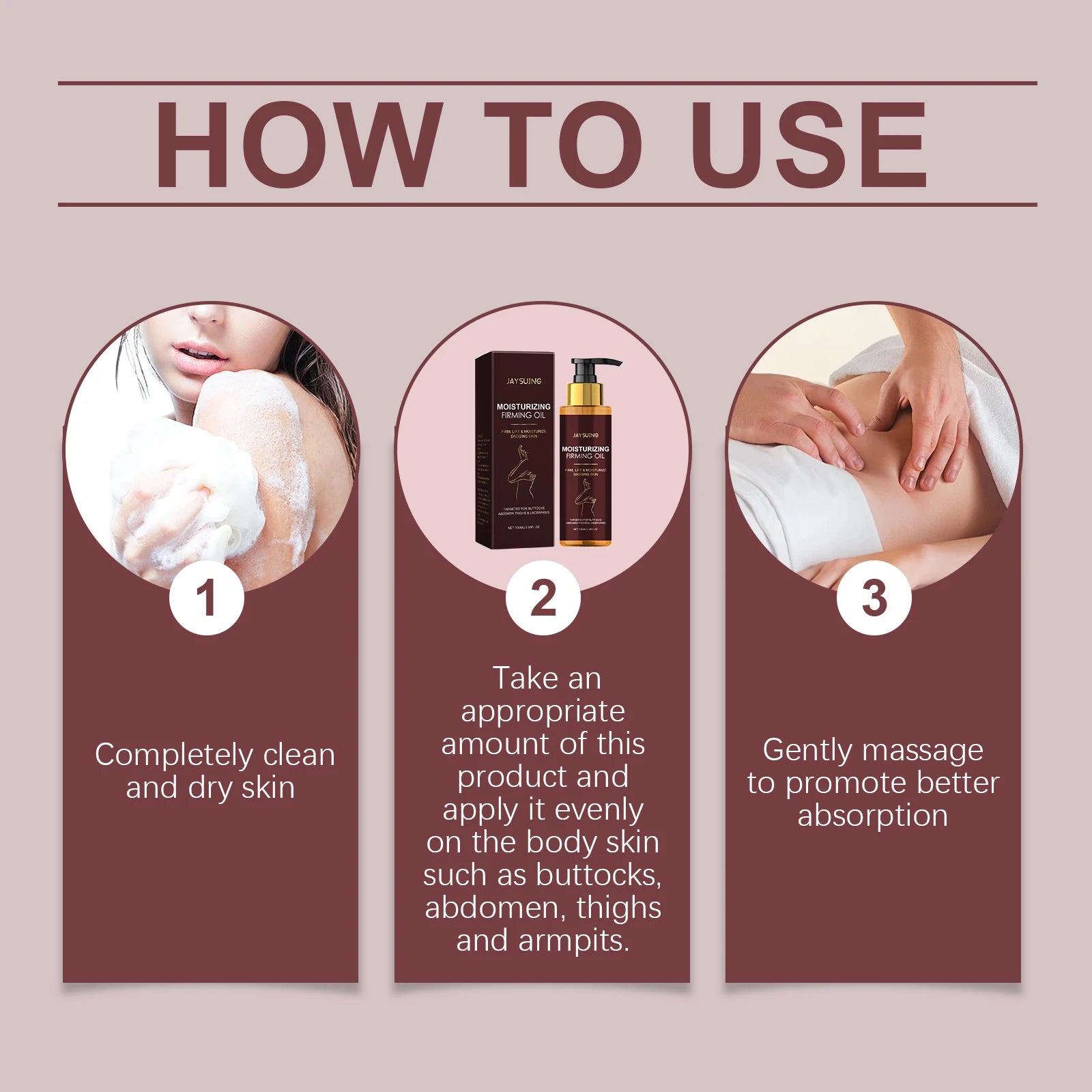 Tightening Moisturizing Oil Enhance Skin Elasticity Deep Lifting Improve Skin Sagging Relaxing Reduce Dryness Body Treatment Oil Oasis Select