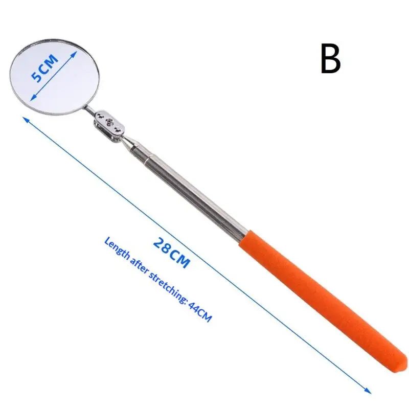 Betta Fish Training Mirror | Extendable Stainless Steel Handle