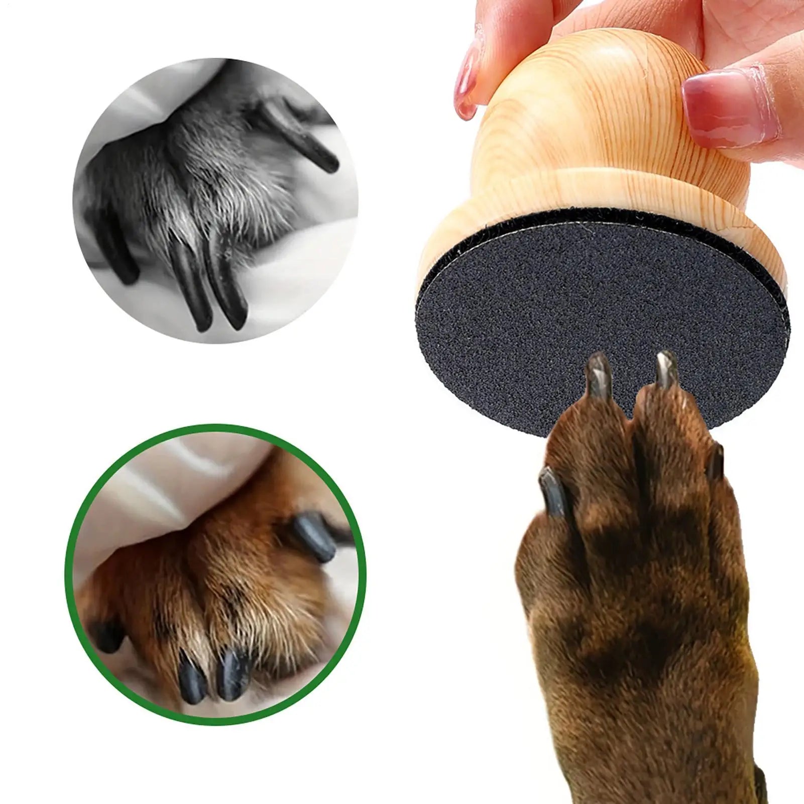 Handheld Dog Nail File Cat And Dog Nail Grinder Claw Grinder Nail Care Trimming Grinding Pet Claw Nail Trim Tools Pet supplies Oasis Select