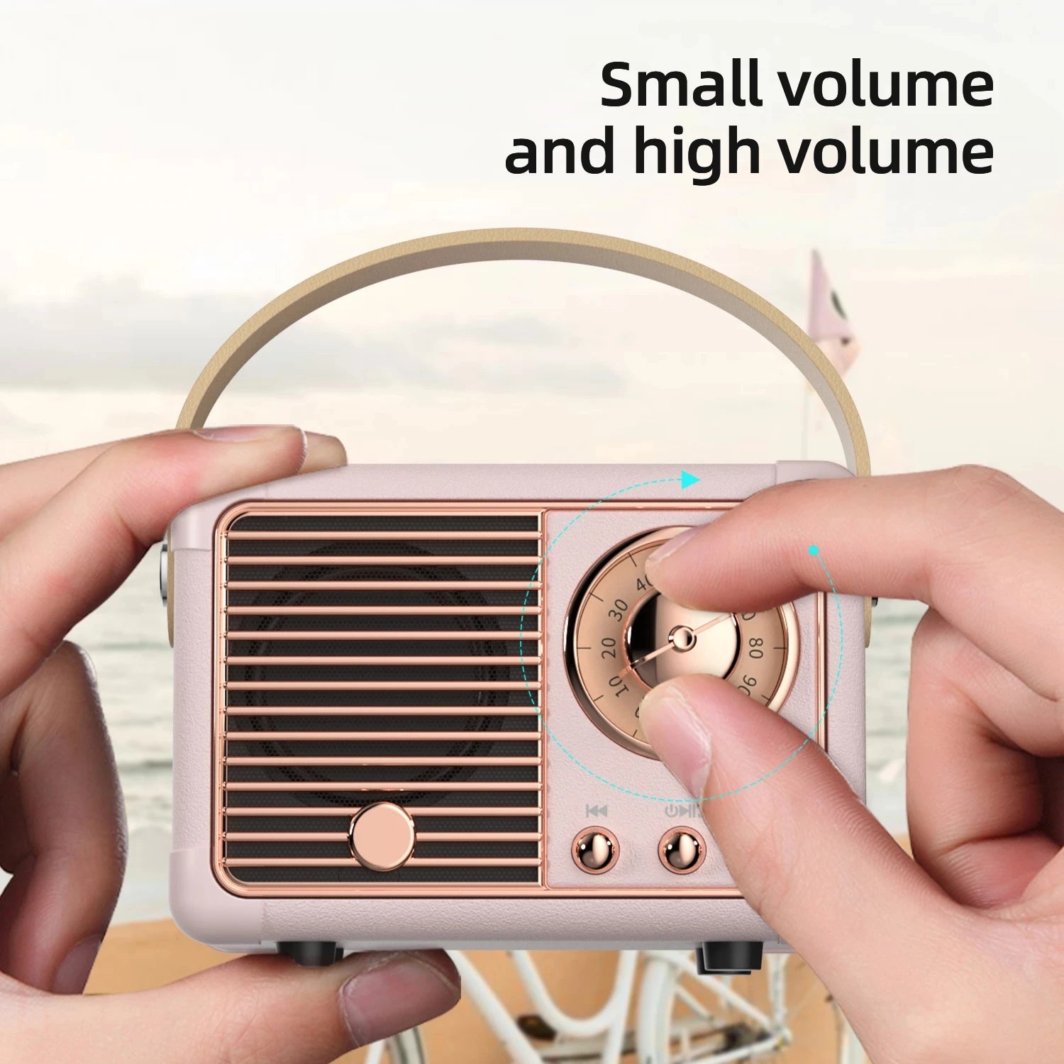AyeBeau Mini Portable Bluetooth 5.0 Speaker | Wireless Stereo