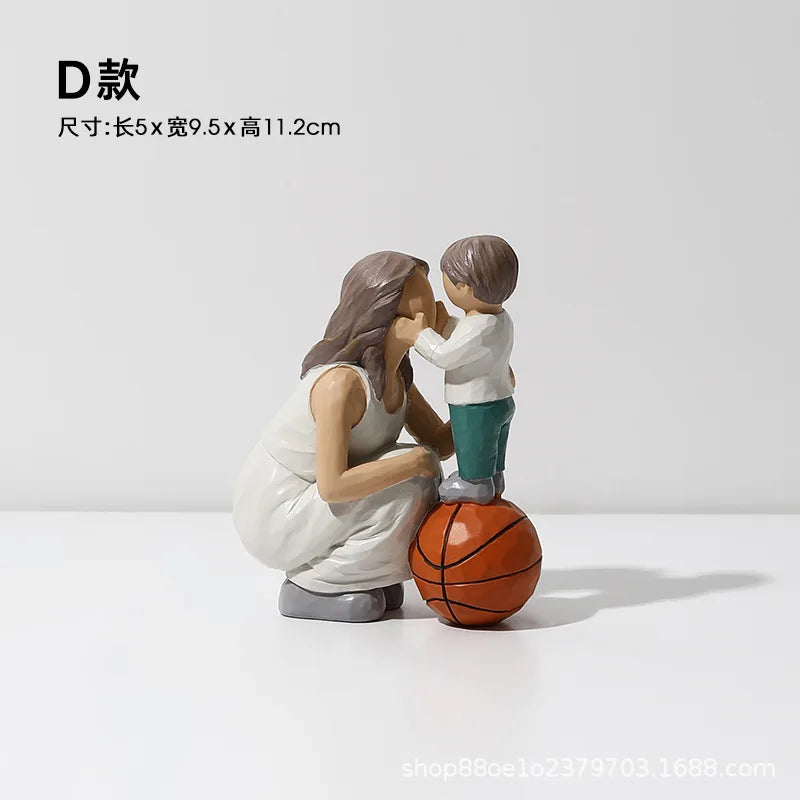 Figure Figure Tabletop Decoration Living Room Home Room Decoration Arts and Crafts Creative Wedding Wedding Gift Oasis Select D